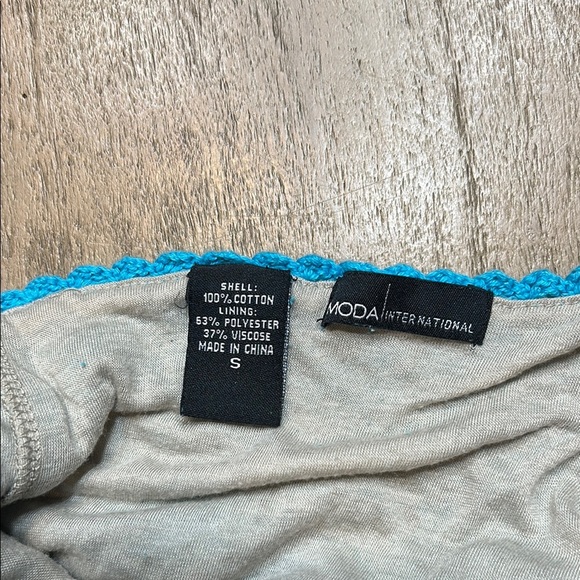 Moda International Blue Asymmetrical Sundress - Picture 7 of 7